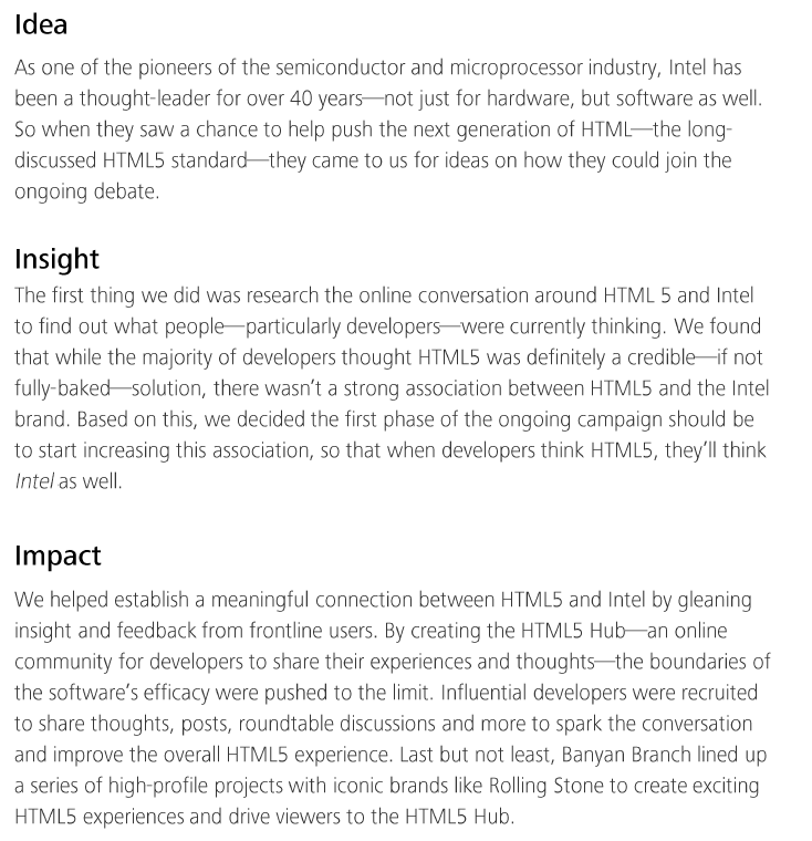 Intel case study copy